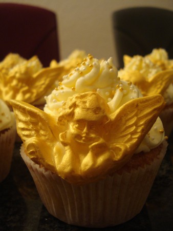 Engel Cupcakes / Mandarinen